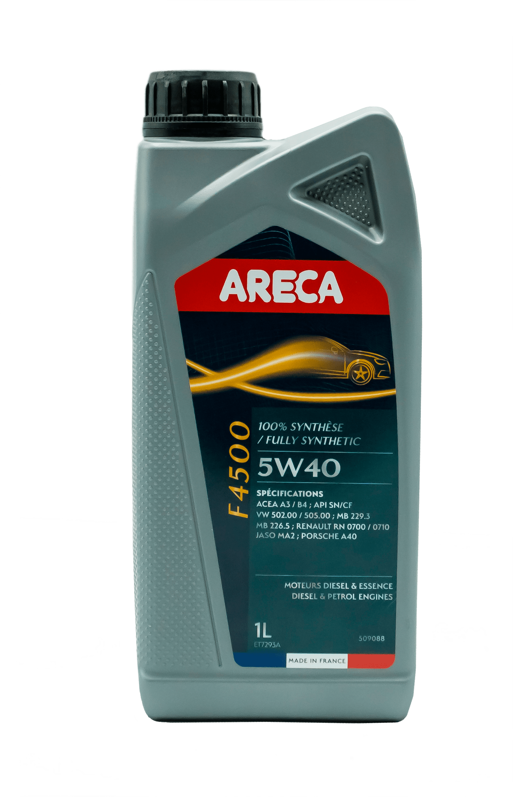 Моторное масло ARECA F4500 5W-40, 1л